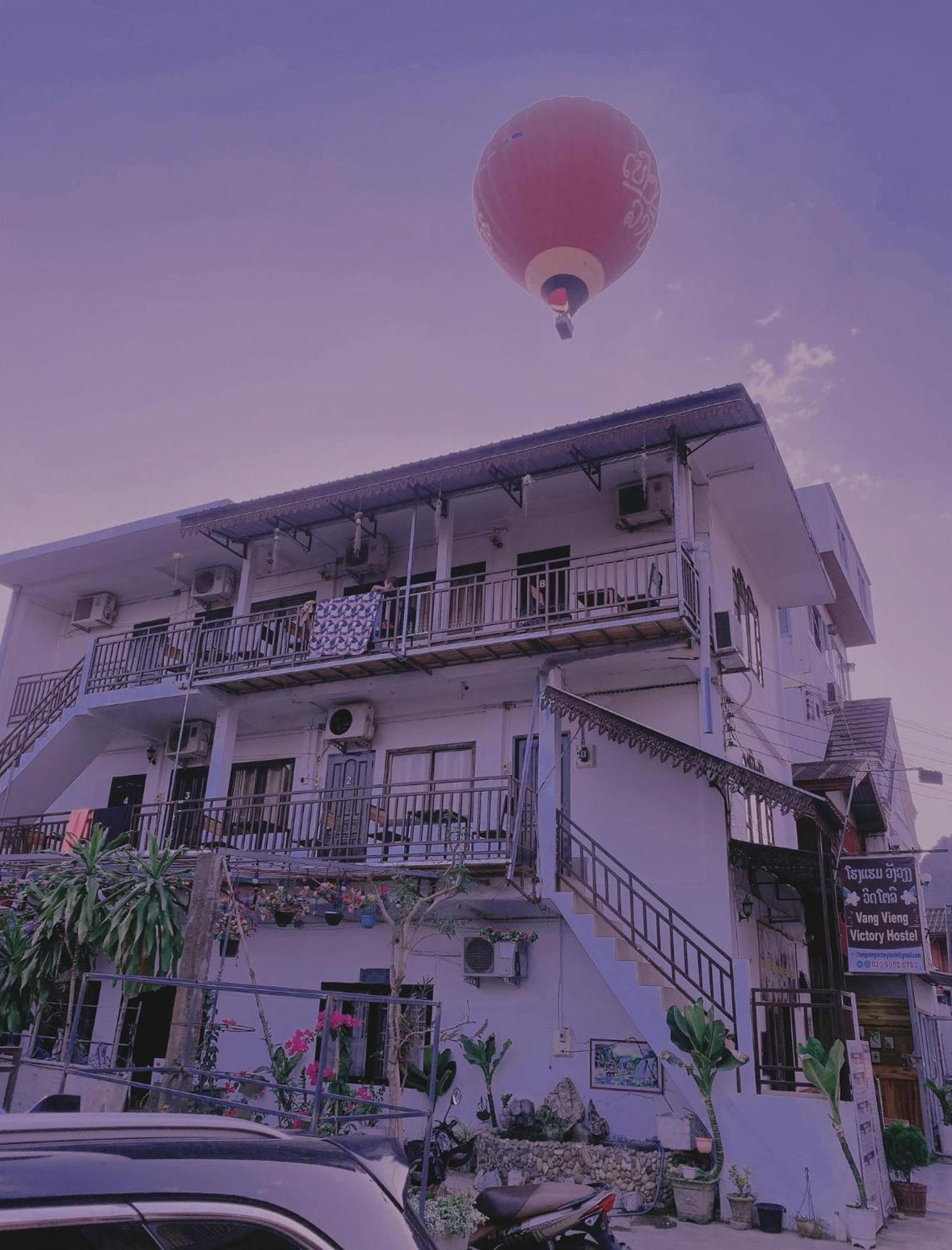 Vang Vieng Victory Hostel Экстерьер фото