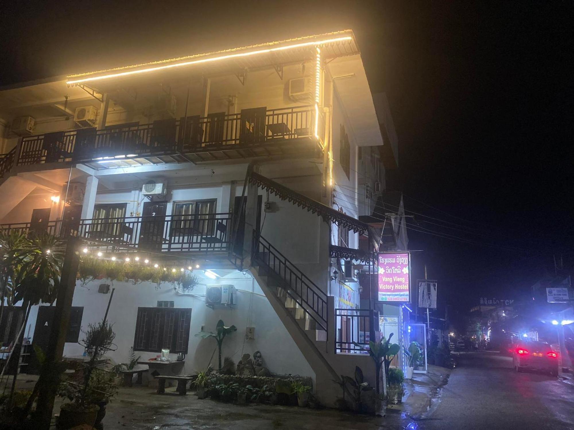 Vang Vieng Victory Hostel Экстерьер фото